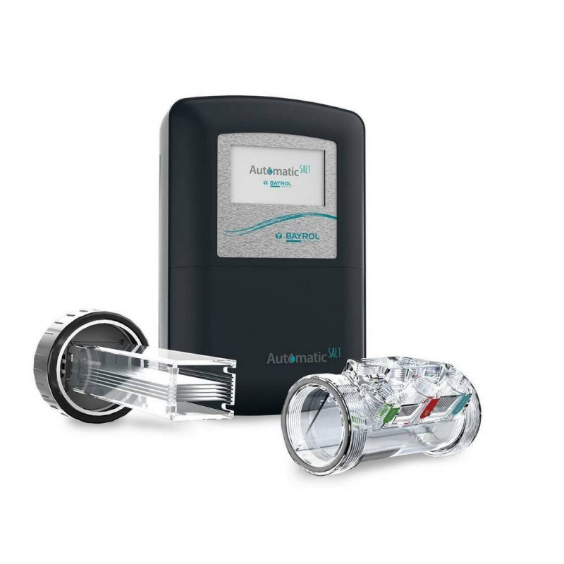 Salzelektrolyse Bayrol Automatic Salt AS7 23g/h 140m³ mit pH-Modul / Redox-Modul