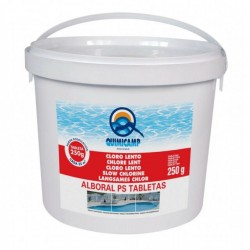 Poolchemie Chlortabletten Chlortabletten langsam löslich Alboral PS 250g Quimicamp 5 Kg