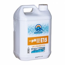 pH-Regulierung Pool pH-Minus Flüssig 14,9% E15 für Dosieranlagen pH-Senker Quimicamp 5L