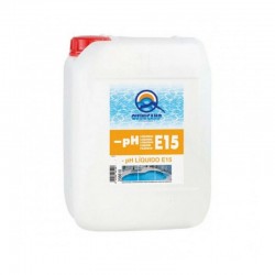 pH-Regulierung Pool pH-Minus Flüssiger pH-Senker E-15  für Dosieranlagen Quimicamp 20 L