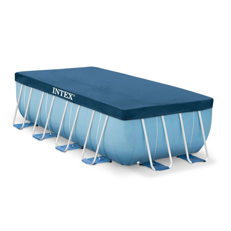 Abdeckplane für Frame Pool  Prism Quadra 400 x 200 cm Intex