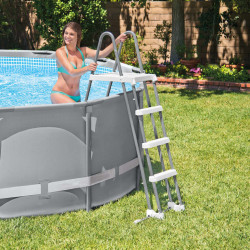 Pool Sicherheitsleiter INTEX Einstiegsleiter 122 cm Höhe