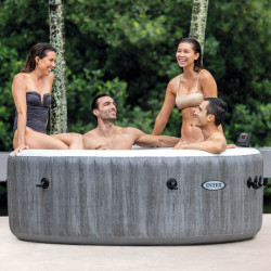 Whirlpool Intex PureSpa Greywood Deluxe Ø 196 x 71 cm