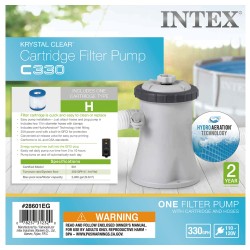 INTEX Filterpumpe Kartuschenfilter Typ H 1.250 L/H