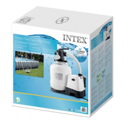Intex Sandfilteranlage Krystal Clear & Salzwassersystem QX ECO INTEX 7 g/h oder 11 g/h