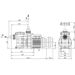 Umwälzpumpe Aqua Vario Plus mit steuerbarer Drehzahl