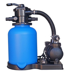 Sandfilteranlage ECO mit 6-Wege-Topmount Ventil 1 1/2" und SPS Pumpe