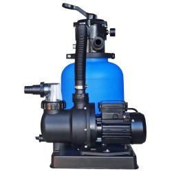 Sandfilteranlage ECO mit 6-Wege-Topmount Ventil 1 1/2" und SPS Pumpe