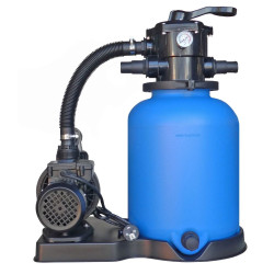 Sandfilteranlage ECO mit 6-Wege-Topmount Ventil 1 1/2" und SPS Pumpe