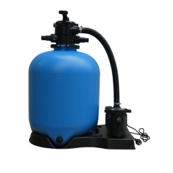 Sandfilteranlage ECO mit 6-Wege-Topmount Ventil 1 1/2" und SPS Pumpe