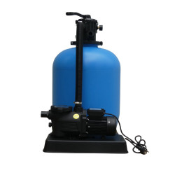 Sandfilteranlage ECO mit 6-Wege-Topmount Ventil 1 1/2" und SPS Pumpe