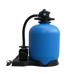 Sandfilteranlage ECO mit 6-Wege-Topmount Ventil 1 1/2" und SPS Pumpe