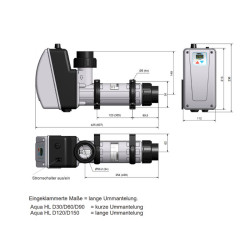 Pahlén Elektroheizer Aqua HL Digital / mit Heizstab aus Incoloy