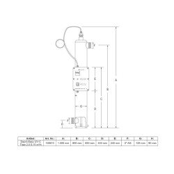 Daprà Easy-UV-Gerät Titan Desinfektionsgerät 2.0 5 - 15 m³/h