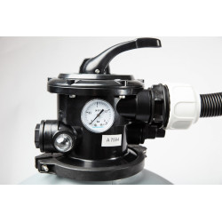 Steinbach Sandfilteranlage Compact 8 Filter Umwälzleistung: 9 m³/h mit Filterpumpe
