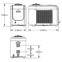 Poolex Poolican 4in1 Wärmepumpe, Filteranlage, Salzelektrolyse und Poolpumpe mit WLAN für Pools bis 25m³