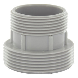 Schlauchadapter Steinbach für INTEX Pool 2" x 1 1/2" Grau