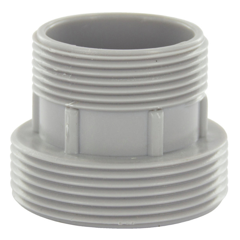 Schlauchadapter Steinbach für INTEX Pool 2" x 1 1/2" Grau
