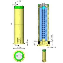 Kartuschenfilter Astralpool mit Doppel-Kartusche 10000 l/h