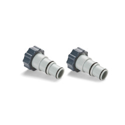 Doppelpack Intex Adapter A Ø 32/38 mm mit 2" Innengewinde IG (2 stück)
