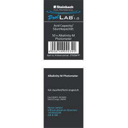 Steinbach PoolLab Nachfülltabletten Alka-M Photometer Tabletten 50 Stück