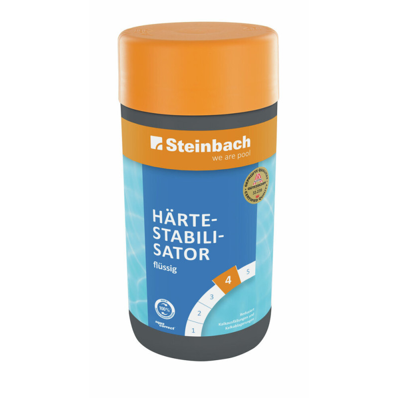 Härtestabilisator flüssig 1L Steinbach Reduziert Kalkausfällungen und Kalkablagerungen