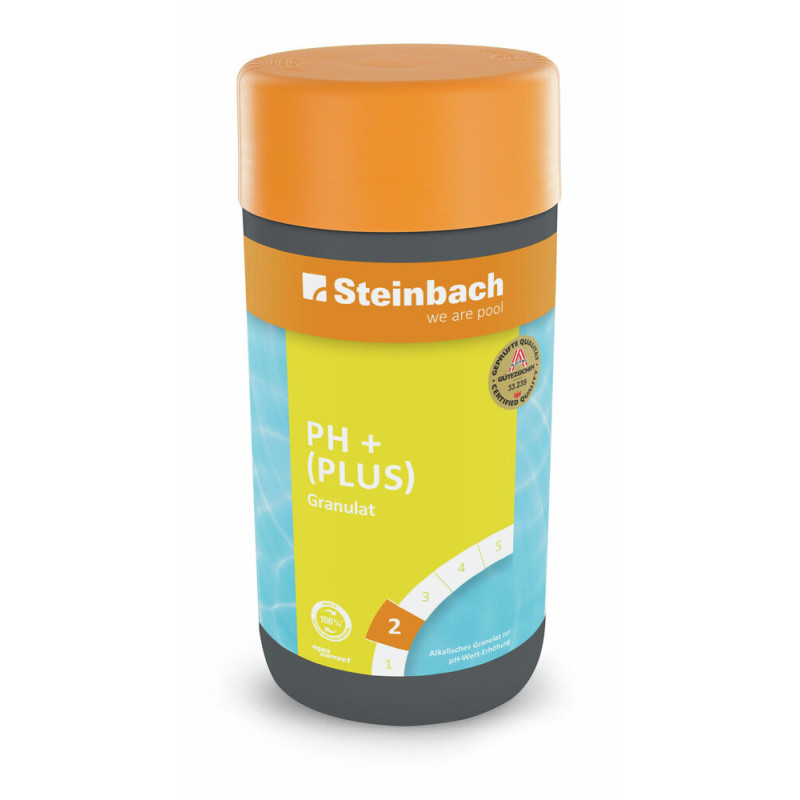 pH + (plus) Granulat 1 kg Steinbach zum Erhöhen des pH-Wertes