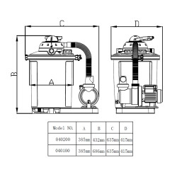 Steinbach Sandfilteranlage Comfort 50 / Comfort 75 Filteranlage mit Poolpumpe