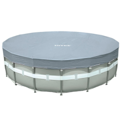Abdeckplane Deluxe Frame-Pool Ø 549 cm Intex