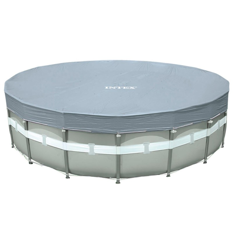 Abdeckplane Deluxe Frame-Pool Ø 549 cm Intex