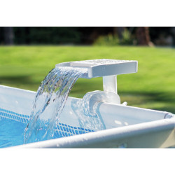 Mehrfarbiger INTEX LED Wasserfontäne mit Licht Wasserfall Cascade