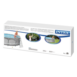 Pool Sicherheitsleiter INTEX Einstiegsleiter 91-107 cm Höhe Easy Frame