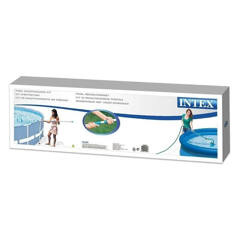 Reinigungsset INTEX Pool Bodensauger und Kescher mit Teleskopstange Reinigungsset INTEX Pool Bodensauger und Kescher mit Teleskopstange