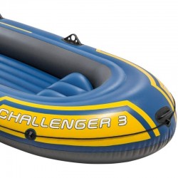Schlauchboot INTEX Challenger 3 Ruderboot mit Padel und Pumpe 295 x 137 x 43 cm