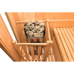 Traditionelle Dampfsauna Zen für 2 Personen