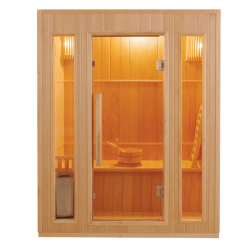 Traditionelle Dampfsauna Zen für 3 Personen