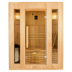 Traditionelle Dampfsauna Zen für 3 Personen