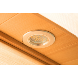 Infrarotsauna Apollon Quartz Eckmodell für 2–3 Personen Moderne Wärmekabine