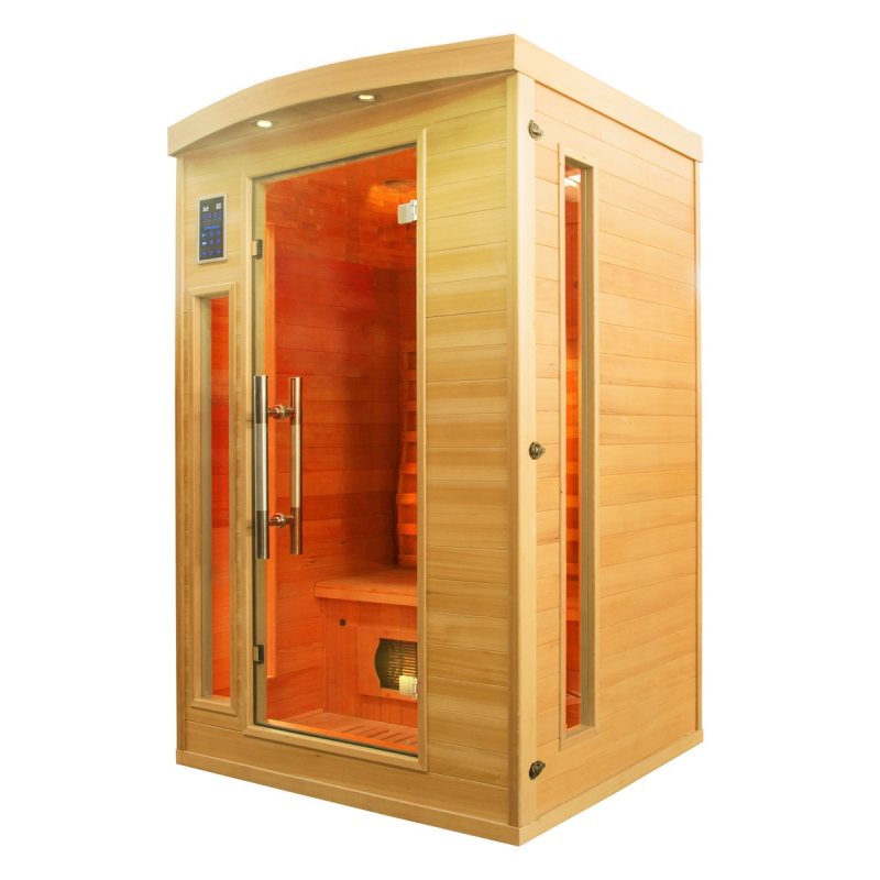 Infrarotsauna Apollon Quartz für 2–3 Personen Effiziente Wärmekabine für Zuhause Infrarotsauna Apollon Quartz für 2–3 Personen Effiziente Wärmekabine für Zuhause
