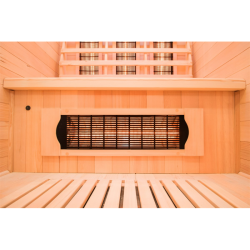 Infrarotsauna Apollon Quartz für 2–3 Personen Effiziente Wärmekabine für Zuhause