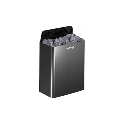 Harvia Wall Black Saunaofen – Modell 4,5 kW bis 9 kW ohne Steuerungseinheit