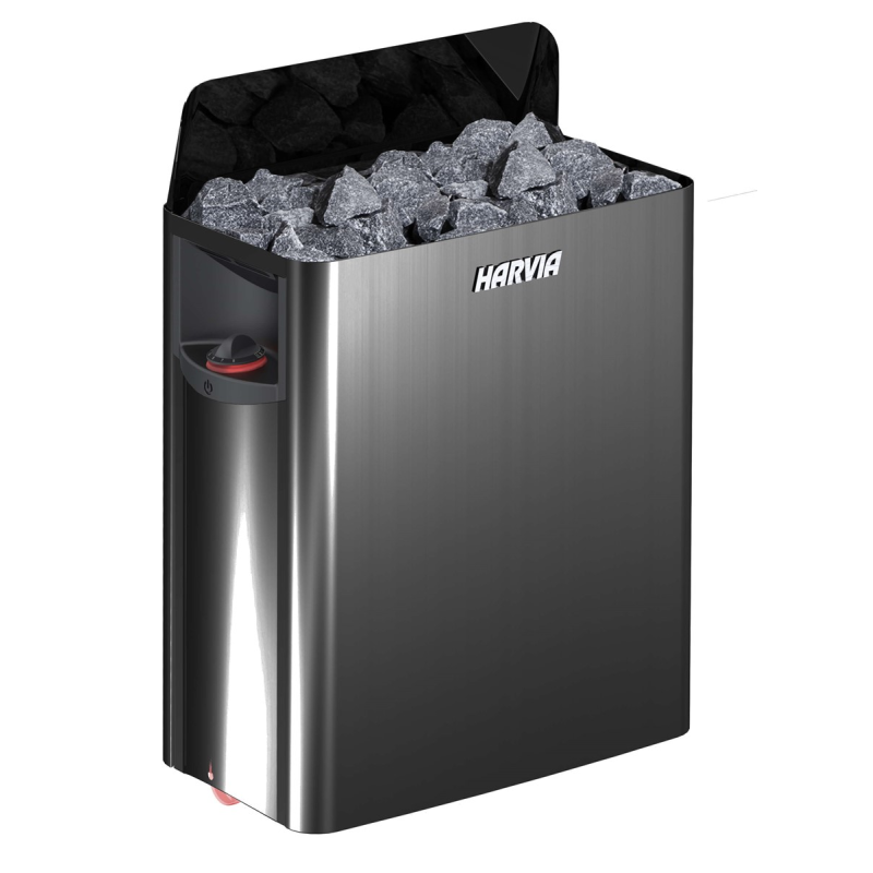 Harvia Wall Black Saunaofen – Mit Steuerungseinheit