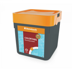 Poolchemie Chlortabletten Chlortabs Langsamlösliche Chlortabletten 200 g Steinbach 5 kg