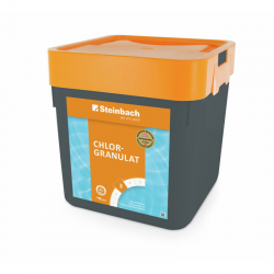 Poolchemie Chlorgranulat Chlorgranulat Schnelllösliches Chlorgranulat zur Schwimmbaddesinfektion Steinbach 5 kg