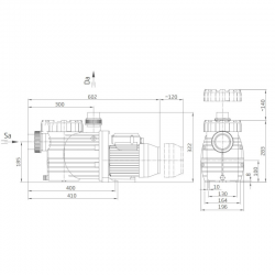 Umwälzpumpe Badu Eco Touch-Pro II Speck