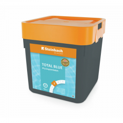Poolchemie Chlortabletten Total Blue Multifunktionstabletten 20 g Langsamlöslich Steinbach 5 kg