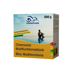 Poolchemie Chlortabletten Chemoclor Multifunktionsblock für Pool Chemoform 0.6 kg