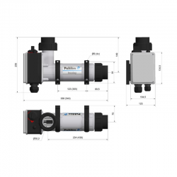 Poolzubehör Pahlén Elektroheizer AC 30/60/90/120/150/180 Aqua compact