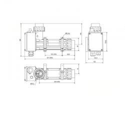 Pahlén Elektroheizer AC 30/60/90/120/150/180 Aqua compact