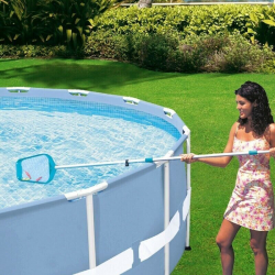 INTEX Pool Bodensauger und Kescher mit Teleskopstange